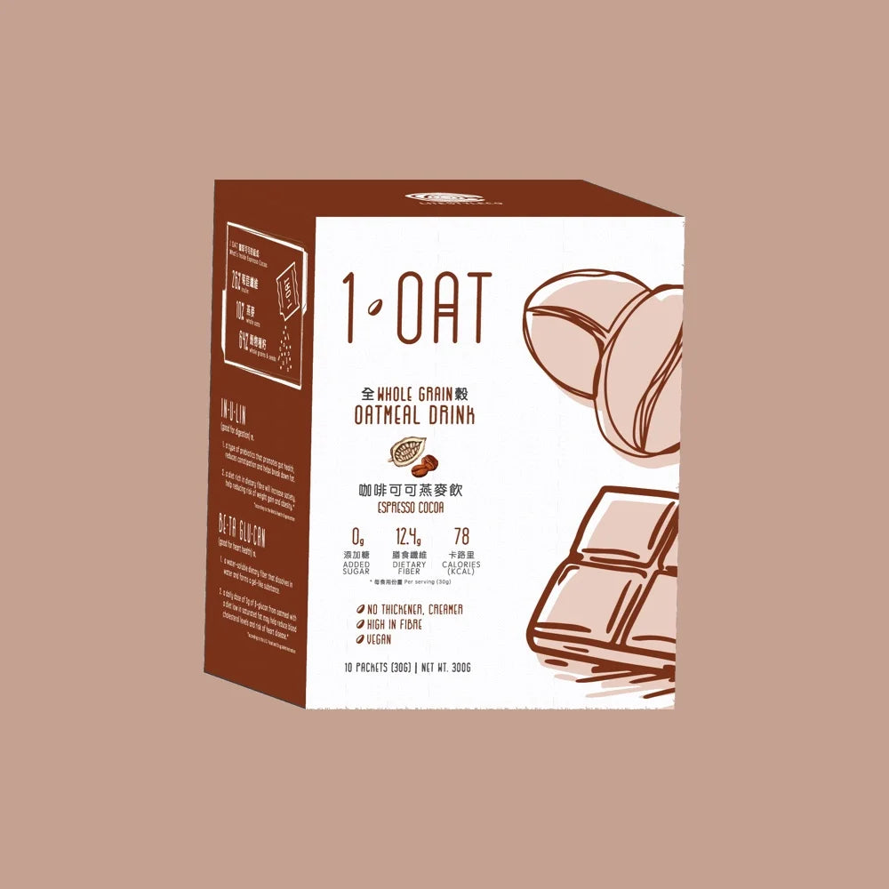 咖啡可可|1 OAT高纖燕麥飲