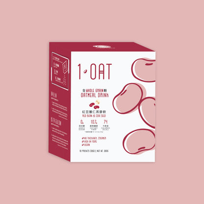 Red bean and barley｜1 OAT high fiber oatmeal drink